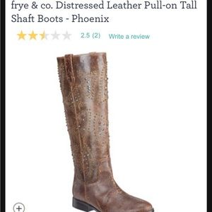 Frye & Co Boots pre owned